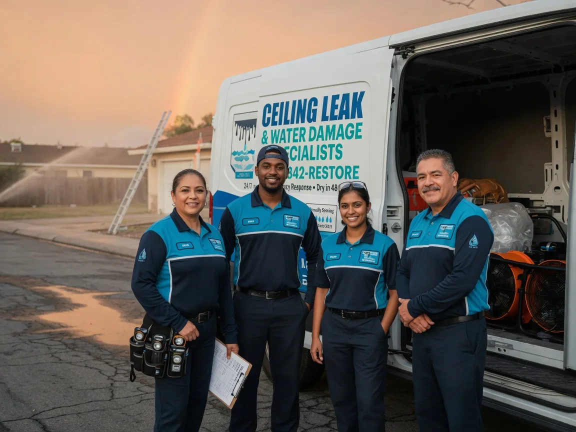 Ceiling Leak Cleanup company in Cordova, TN