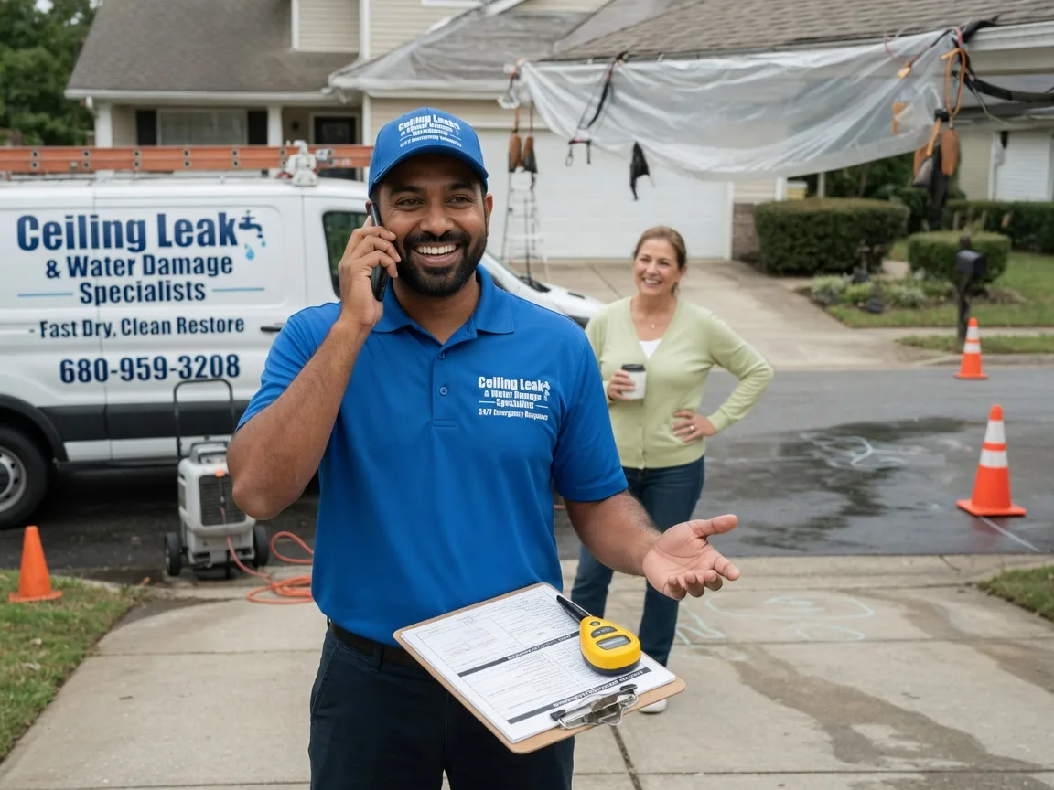 Ceiling Leak Cleanup Cordova, TN FAQs