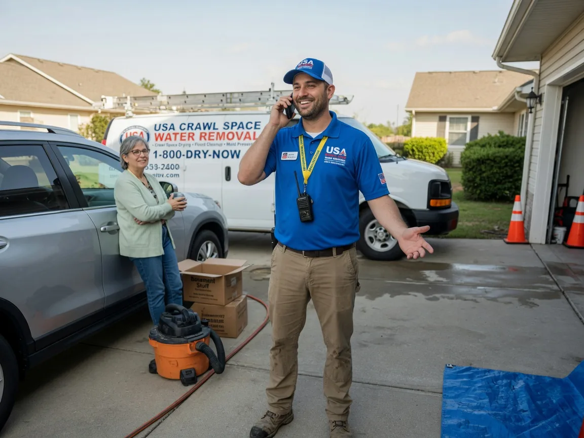 Crawl Space Water Removal Cordova, TN FAQs